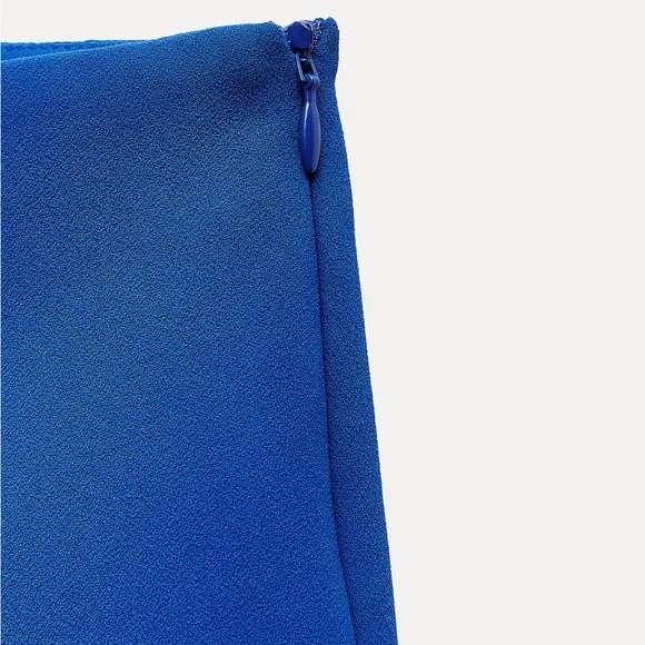 Blue ZARA skirt - Picture 3 of 3